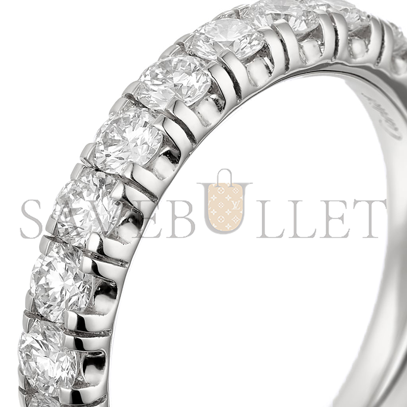 CARTIER ETINCELLE DE CARTIER WEDDING RING, WIDTH 3.5 MM, SEMI-PAVED B4216500